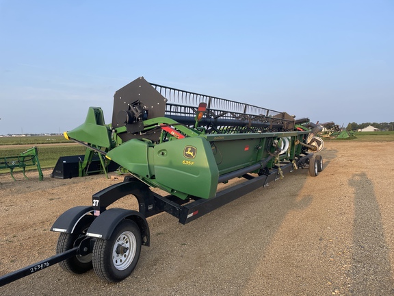 2018 John Deere 635F Header Combine