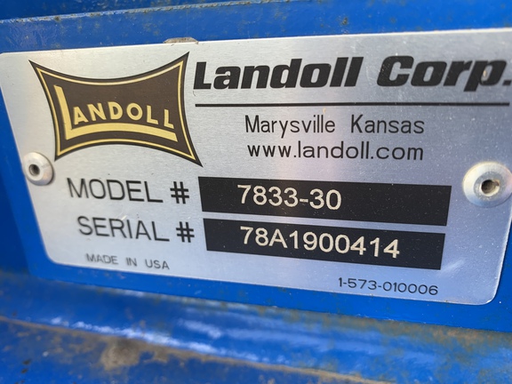 2021 Landoll 7833-30 Disk