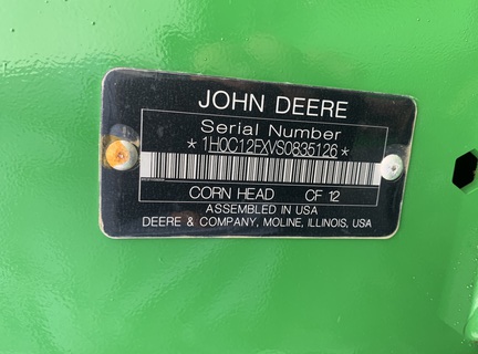 2025 John Deere CF 12 Header Corn Head