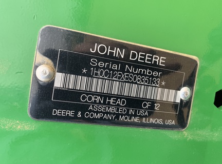 2025 John Deere CF 12 Header Corn Head