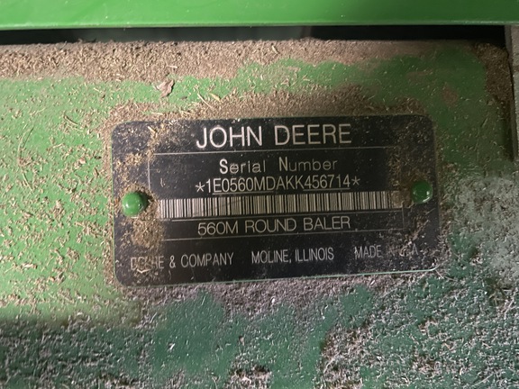 2019 John Deere 560M Baler/Round