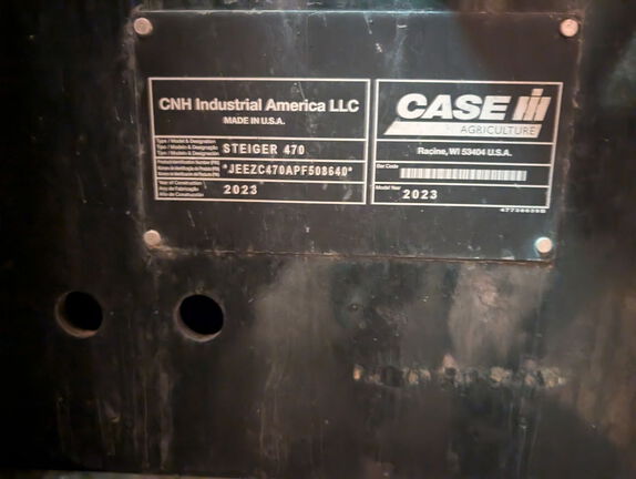 2023 Case IH Steiger 470 AFS Tractor 4WD