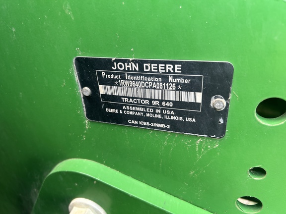2023 John Deere 9R 640 Tractor 4WD