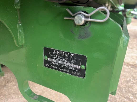 2025 John Deere W260R Windrower
