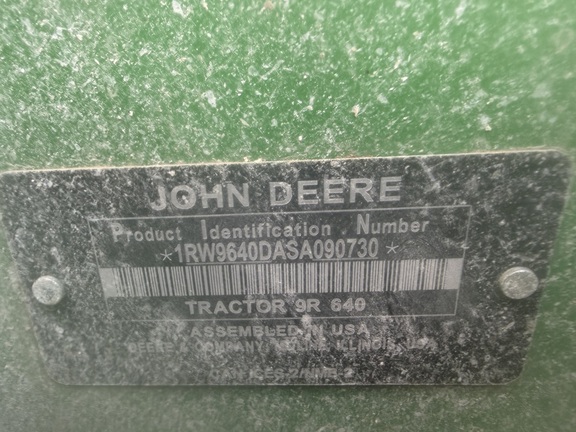 2025 John Deere 9R 640 Tractor 4WD