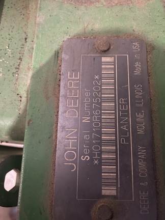 1997 John Deere 1710 Tree Planter