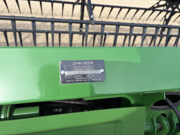 2025 John Deere HDF 45 Header Combine