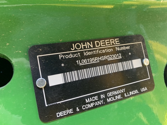 2025 John Deere 6R 195 Tractor
