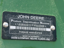 2023 John Deere 9500 Forage Harvester