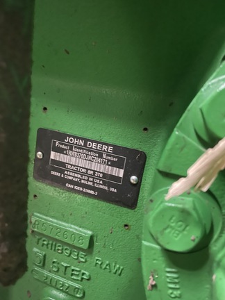 2022 John Deere 8R 370 Tractor