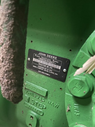 2022 John Deere 8R 370 Tractor