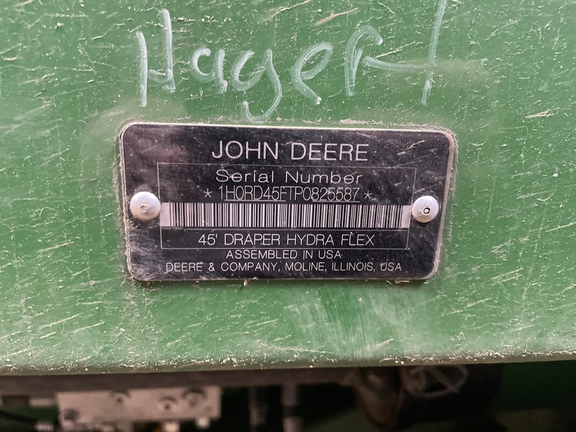 2023 John Deere RD45F Header Combine