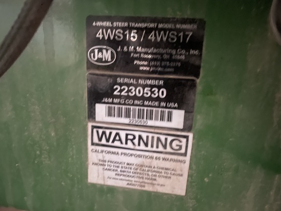 2022 J&M 4ws17 Header Transport