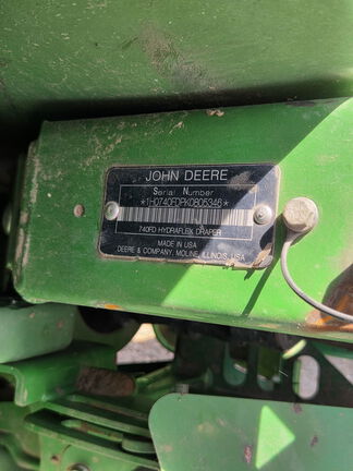 2019 John Deere 740FD Header Combine