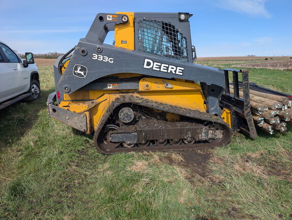 2017 John Deere 333G Compact Track Loader