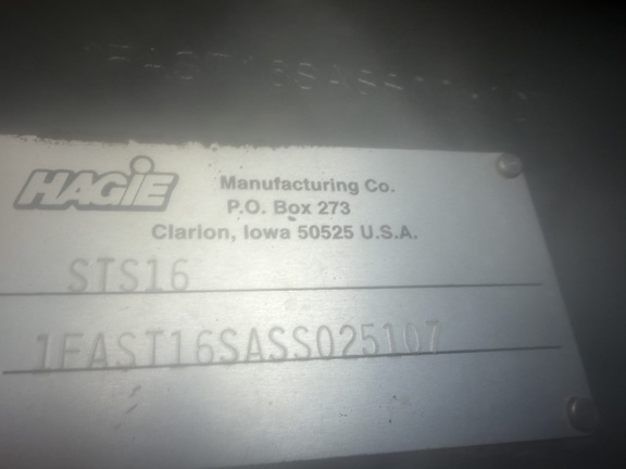 2025 Hagie STS16 Sprayer/High Clearance