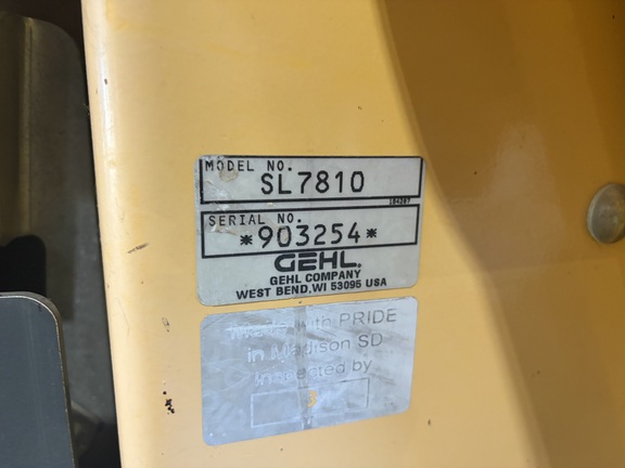 2004 Gehl SL7800 Skid Steer Loader