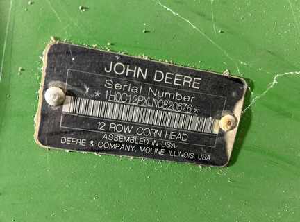 2022 John Deere C12R Header Corn Head