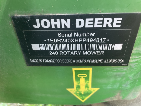2023 John Deere r240 Mower