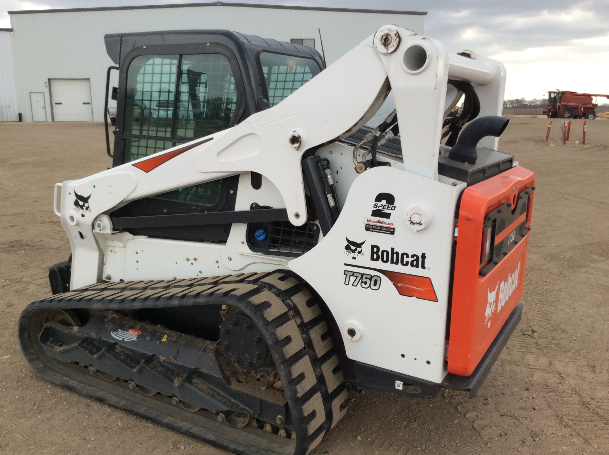 2017 Bobcat T750 T4 Compact Track Loader