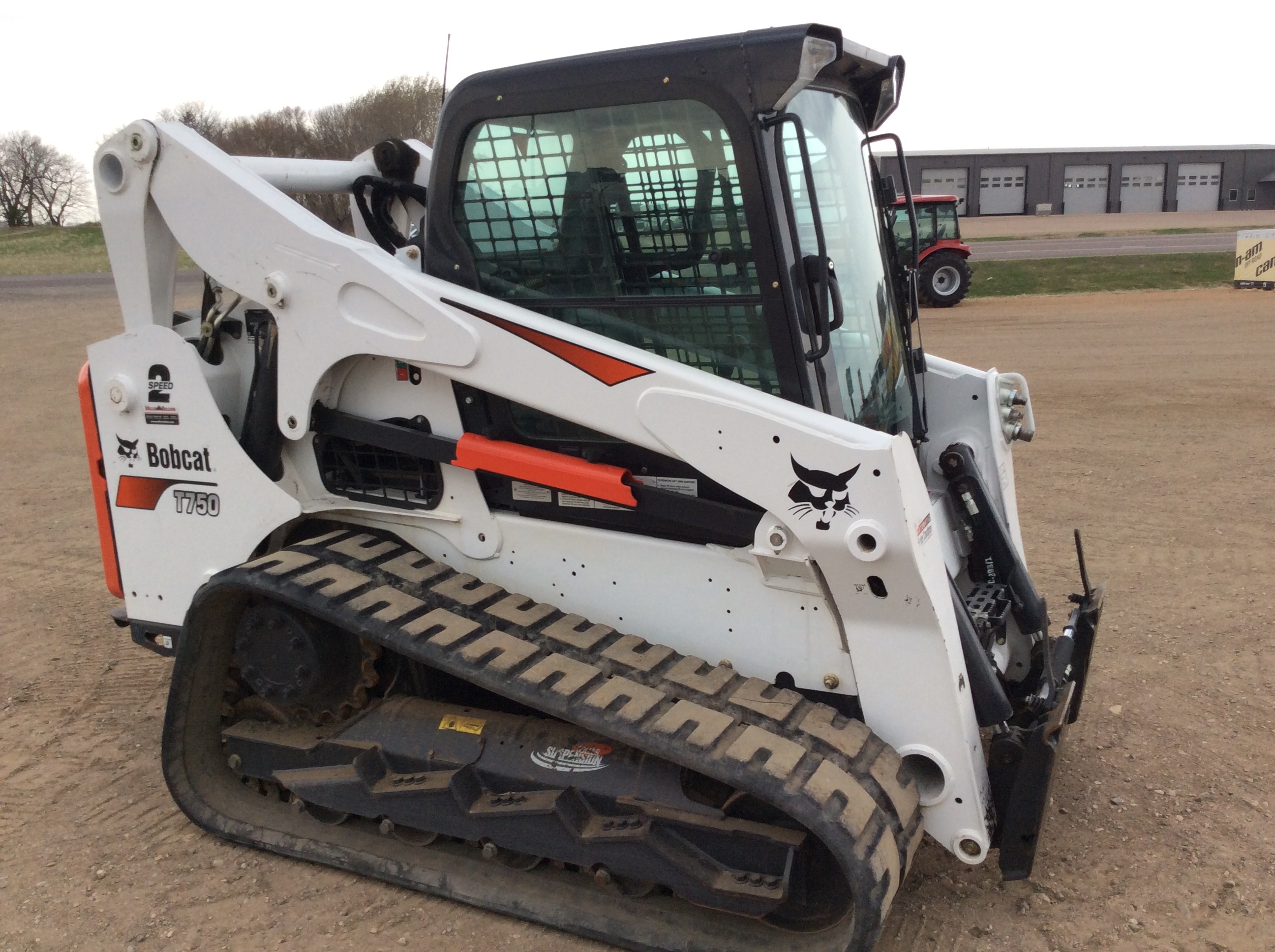 2017 Bobcat T750 T4 Compact Track Loader