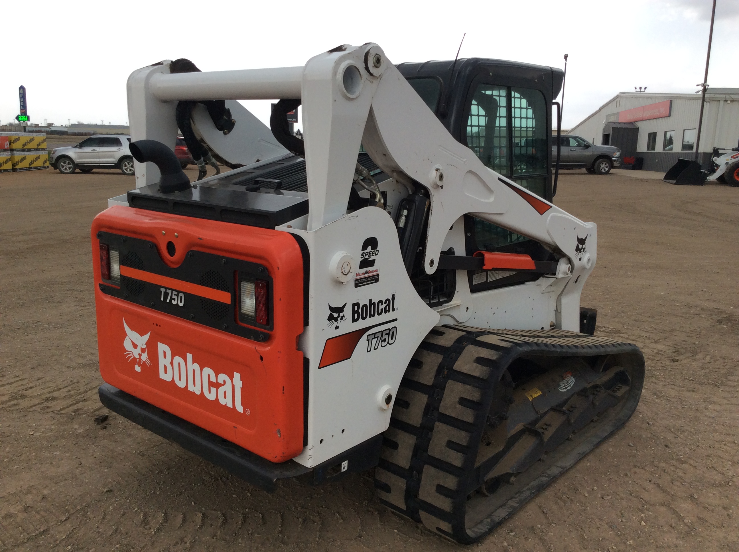 2017 Bobcat T750 T4 Compact Track Loader