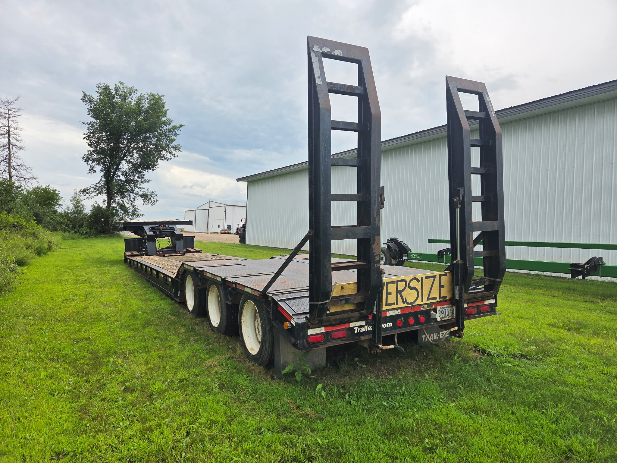 2007 Trail-Eze TE110DGWS 53' X 102" Trailer/Lowboy