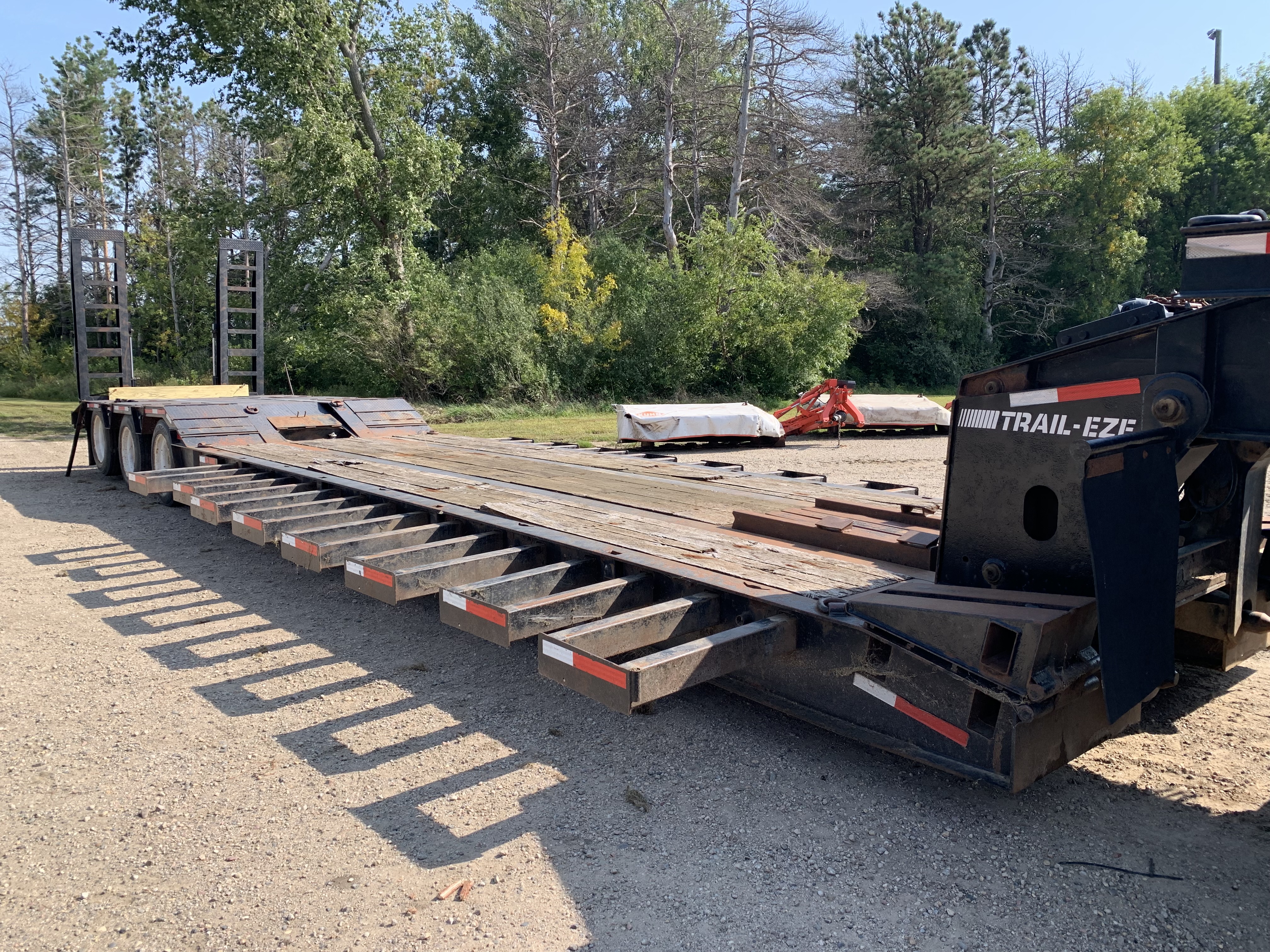 2007 Trail-Eze TE110DGWS 53' X 102" Trailer/Lowboy