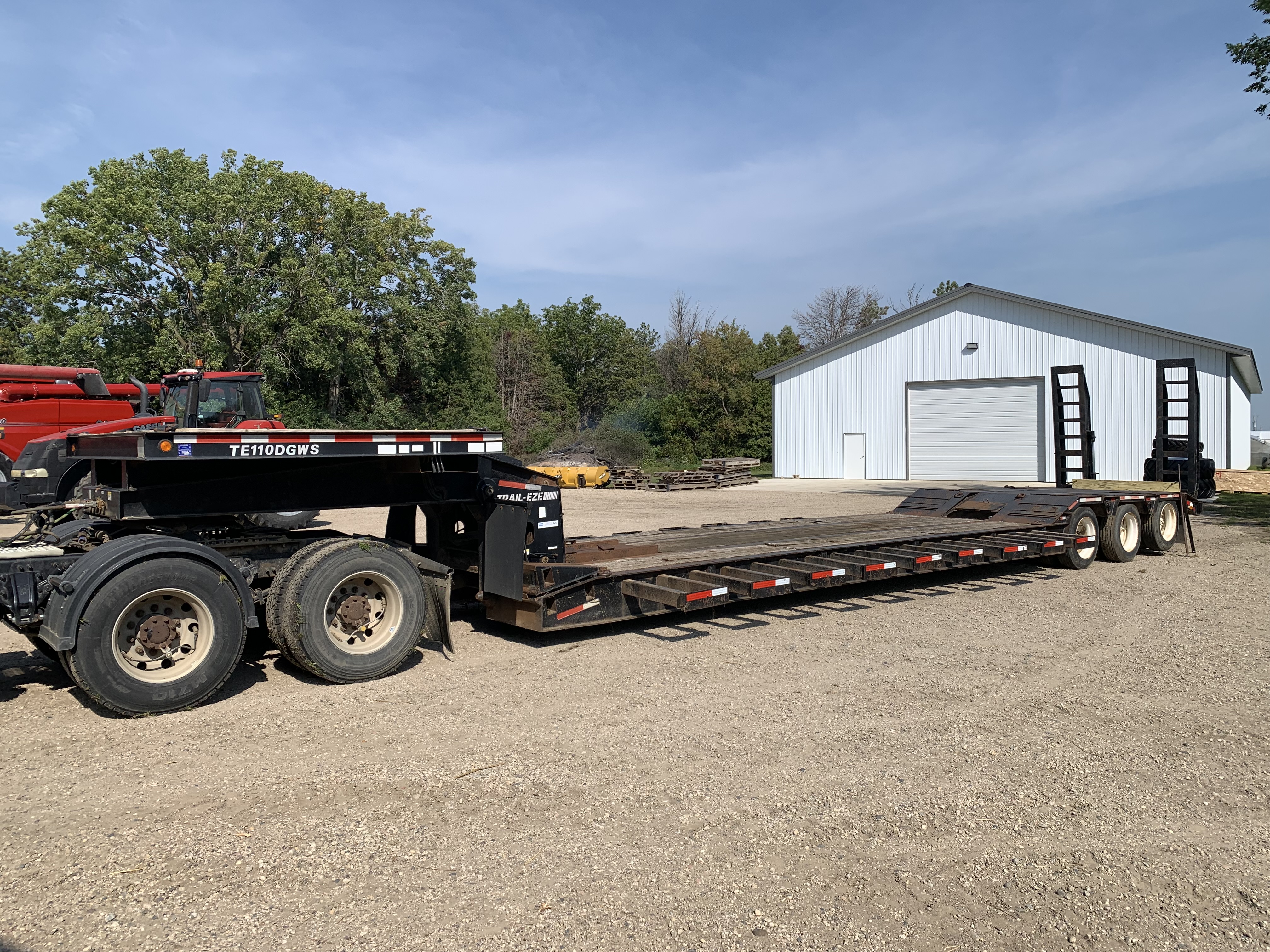 2007 Trail-Eze TE110DGWS 53' X 102" Trailer/Lowboy
