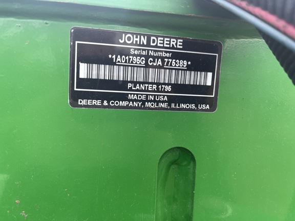 2018 John Deere 1795 Planter