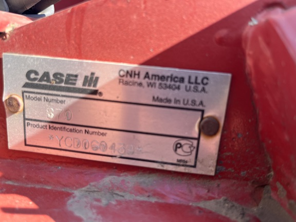 2012 Case IH 870 Disk Ripper