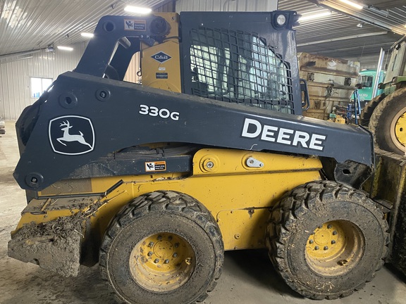 2022 John Deere 330G Skid Steer Loader