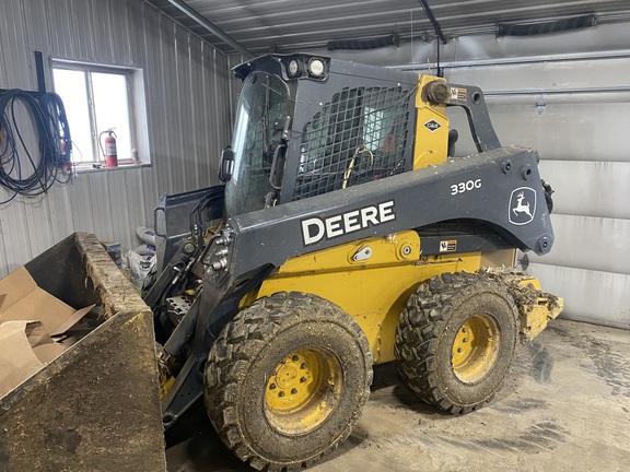 2022 John Deere 330G Skid Steer Loader