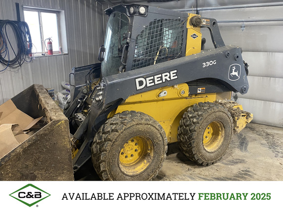 2022 John Deere 330G Skid Steer Loader