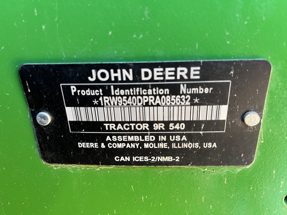 2024 John Deere 9R 540 Tractor 4WD