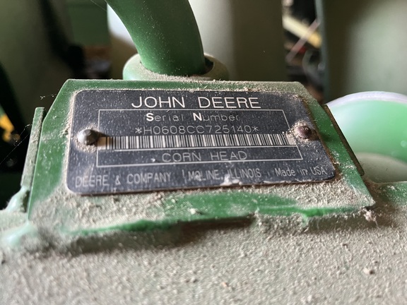 2008 John Deere 608C StalkMaster Header Corn Head