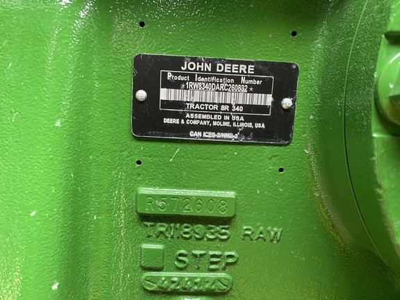 2025 John Deere 8R 340 Tractor