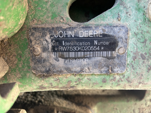 2010 John Deere 7530 Premium Tractor