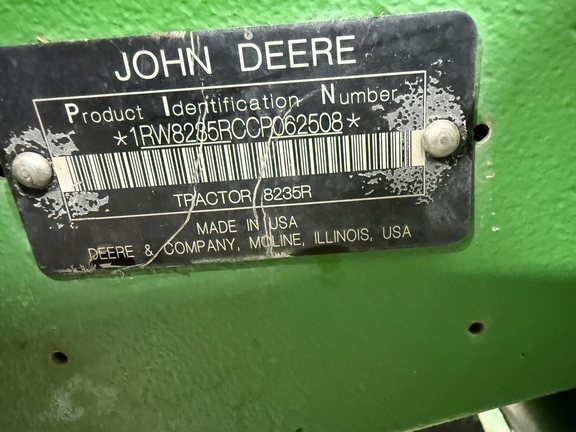 2012 John Deere 8235R Tractor