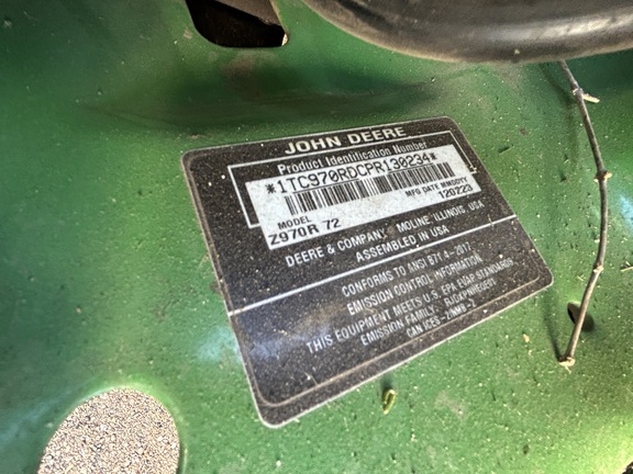 2024 John Deere Z970R Mower/Zero Turn