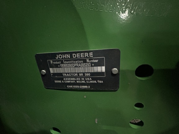 2024 John Deere 9R 390 Tractor 4WD