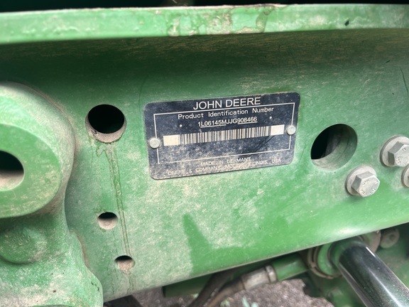 2018 John Deere 6145M Tractor