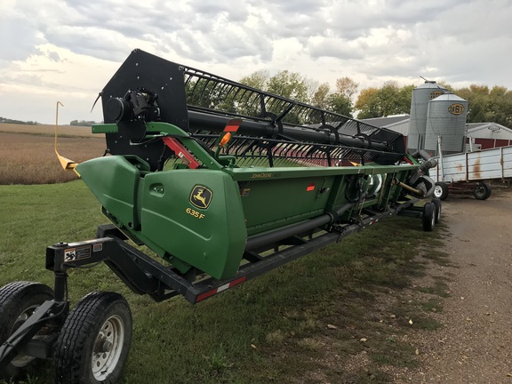 2017 John Deere 635F Header Combine