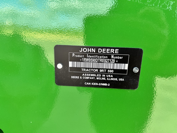 2024 John Deere 9RT 590 Tractor Rubber Track