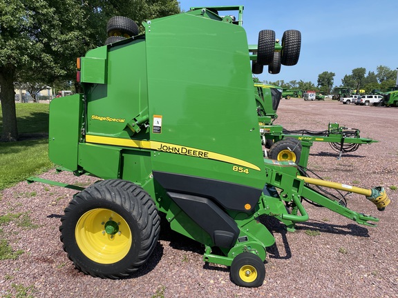 2013 John Deere 854 Silage Special Baler/Round