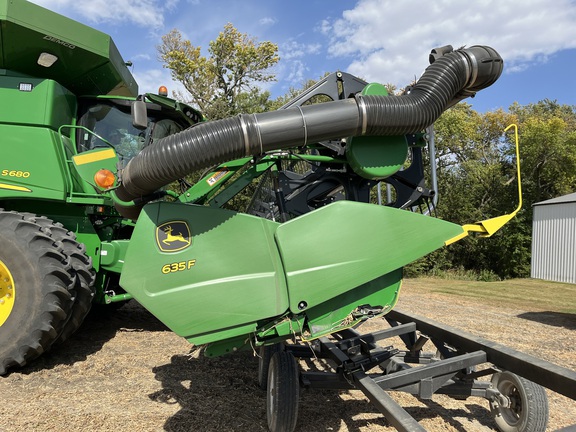 2011 John Deere 635F Header Combine