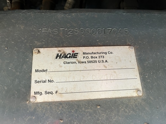 2017 Hagie STS12 Sprayer/High Clearance