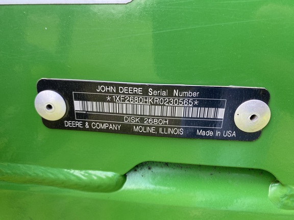 2024 John Deere 2680H Disk