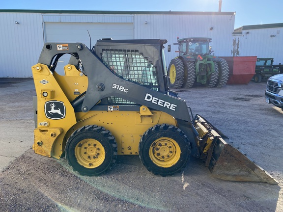 2021 John Deere 318G Skid Steer Loader