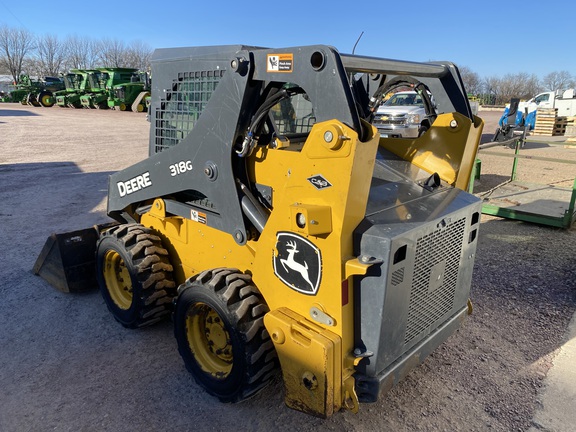 2021 John Deere 318G Skid Steer Loader